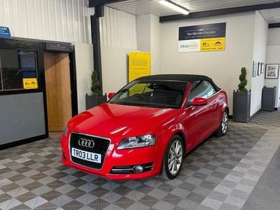 Begagnad Audi A3 Cabriolet Sport 2013 Röd Cab