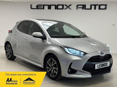 Used Toyota Yaris Hybrid Design 2020 Silver Hatchback