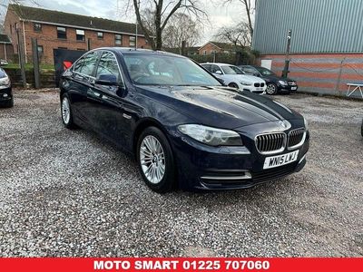 Used BMW 520 Comfort Edition 190 HP (139 kW) 2015 Blue Sedan