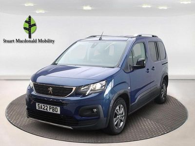 Blue Used 2022 Peugeot Rifter MPV | £20,995 (Expensive)