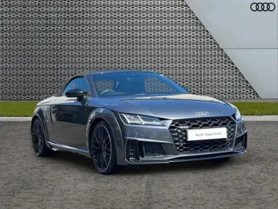 Used Audi TTS Black Edition 301 HP (221 kW) 2020 Grey Cabriolet