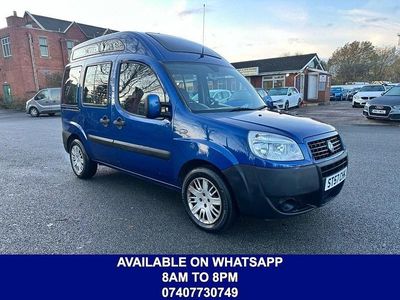Blue Used 2007 Fiat Doblò Active MPV | £7,995