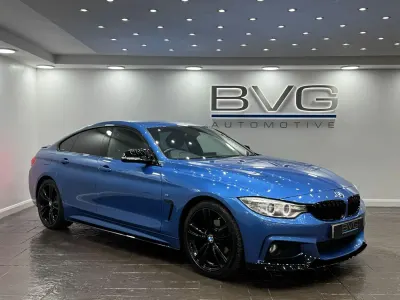 Begagnad BMW 420 M Sport 2016 Blå Sportkupé