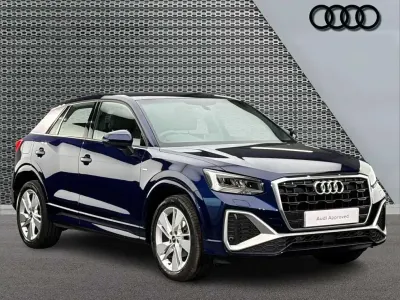 Used Audi Q2 S-Line 147 HP (108 kW) 2021 Blue SUV