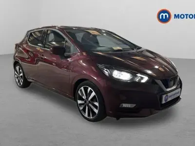 Używany Nissan Micra Tekna 92 KM (67 kW) 2022 Czerwony Hatchback