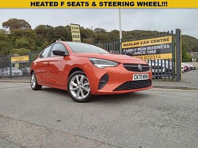 Used Vauxhall Corsa S 100 HP (73 kW) 2020 Orange Hatchback