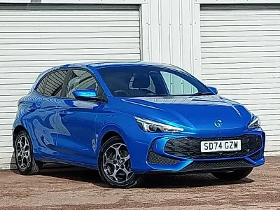 Used MG MG3 Trophy 194 HP (142 kW) 2024 Blue Hatchback