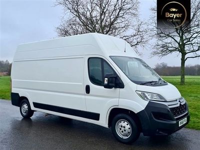 used Citroën Relay 2.0 BlueHDi 35 Panel Van 5dr Diesel Manual L3 Extra High Roof Euro 6 (130 ps)