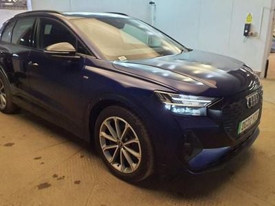 Used Audi Q4 e-tron Comfort 150 kW (204 HP) 2022 Blue SUV