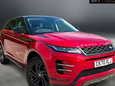 Used Land Rover Range Rover evoque R-Dynamic 152 HP (111 kW) 2020 Red SUV