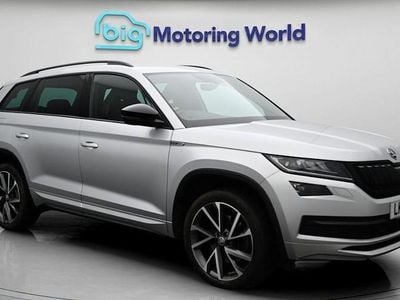 Used Skoda Kodiaq SportLine 190 HP (139 kW) 2021 Silver SUV