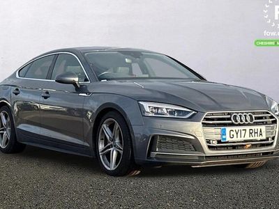 Grey Used 2017 Audi A5 Sportback S-Line Hatchback | £17,499 (Fair price)