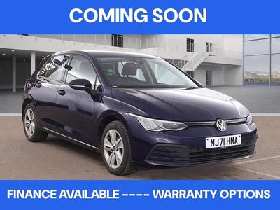 Used VW Golf VII Life 115 HP (84 kW) 2021 Blue Hatchback