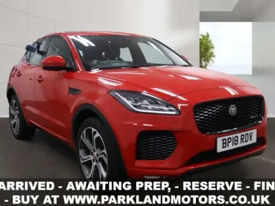 Używany Jaguar E-Pace First Edition 2018 Czerwony SUV
