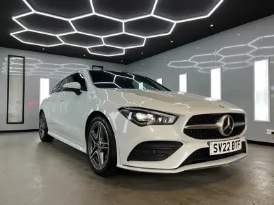 Used Mercedes CLA180 AMG Line Premium Plus 2022 White Sedan