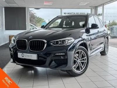 Used BMW X3 M Sport 188 HP (138 kW) 2021 Black SUV