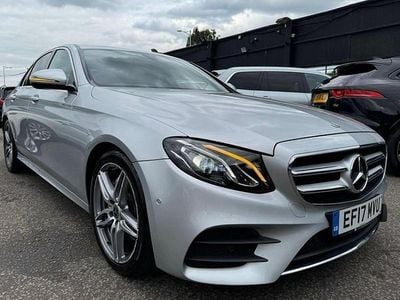 Silver Used 2017 Mercedes E220 AMG line Sedan | £10,899 (Good price)