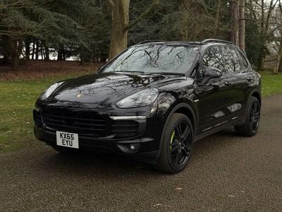 Used Porsche Cayenne S E-Hybrid 2016 Black SUV