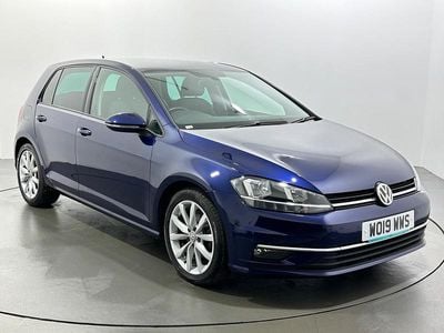 Used VW Golf VII GT 116 HP (85 kW) 2019 Blue Hatchback