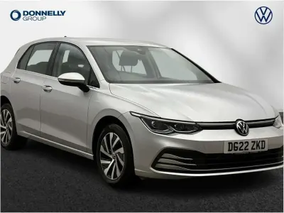 Used VW Golf VIII Style 200 HP (147 kW) 2022 Silver Hatchback