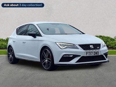 Used Seat Leon CUPRA 300 HP (220 kW) 2017 White Hatchback