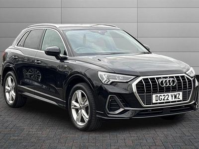 Black Used 2022 Audi Q3 S-Line SUV | £24,450 (Fair price)