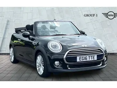 Used Mini Cooper Cabriolet 136 HP (100 kW) 2016 Black Cabriolet