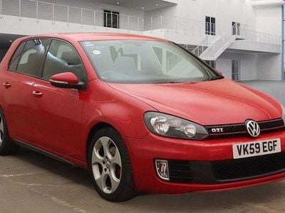Red Used 2009 VW Golf VI GTI Hatchback | £5,293 (Fair price)