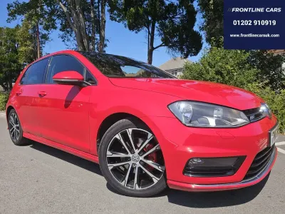 Used VW Golf VII R-line 150 HP (110 kW) 2016 Red Hatchback