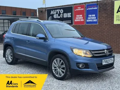 Używany VW Tiguan Sportline 2012 Niebieski SUV