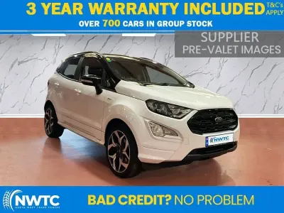 Usado Ford Ecosport ST-Line 125 HP (91 kW) 2019 Branco SUV
