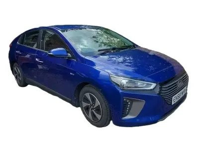 Usado Hyundai Ioniq Premium 141 CV (103 kW) 2018 Azul Utilitario
