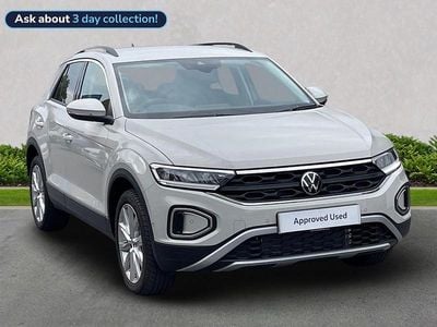 White Used 2025 VW T-Roc Match SUV | £25,990 (Fair price)