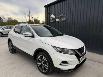 Used Nissan Qashqai N-Connecta 115 HP (84 kW) 2018 White SUV