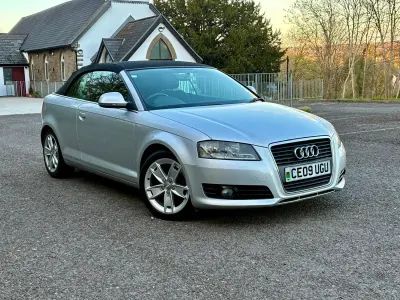 Używany Audi A3 Cabriolet Sport 140 KM (102 kW) 2009 Srebrny Kabriolet