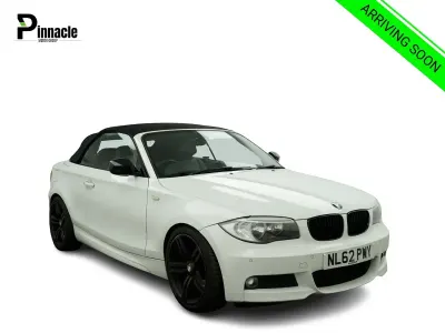 Used BMW 120 Cabriolet Sport Line 2012 White Cabriolet