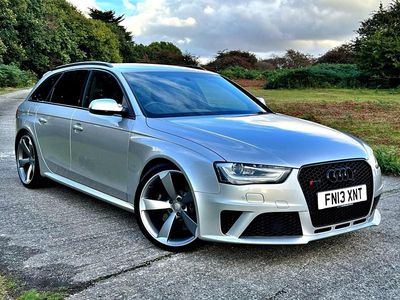 Silver Used 2013 Audi RS4 Sport Estate | £17,995 (Fair price)