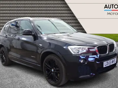 Used BMW X3 M Sport 190 HP (139 kW) 2015 Black SUV