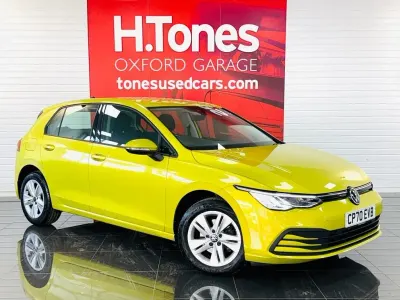 Used VW Golf VII Life 110 HP (80 kW) 2021 Yellow Hatchback
