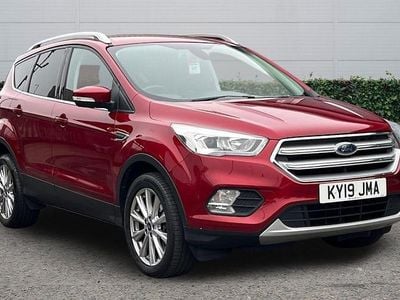 Used Ford Kuga Titanium 150 HP (110 kW) 2019 Red SUV