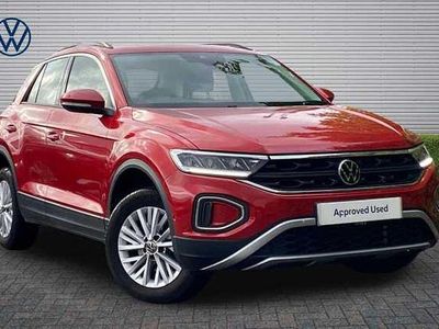 Used VW T-Roc Life 150 HP (110 kW) 2022 Red SUV