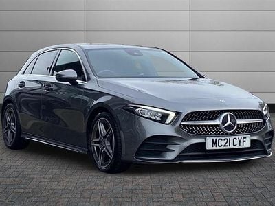 Used Mercedes A220 AMG line 190 HP (139 kW) 2021 Mountain grey Hatchback