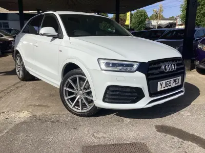 Used Audi Q3 S-line plus 184 HP (135 kW) 2016 White SUV