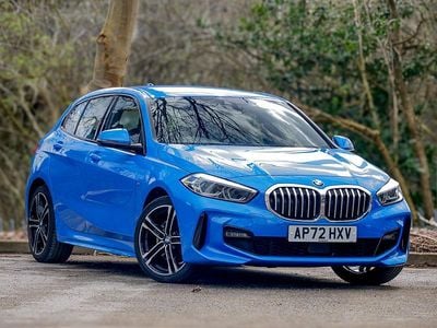 Used BMW 118 M Sport 136 HP (100 kW) 2023 Blue Hatchback