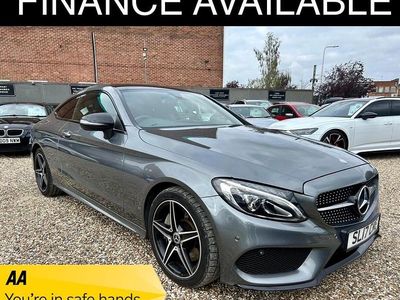 Grey Used 2017 Mercedes C250 AMG Line Premium Coupe | £14,495 (A bit pricey)