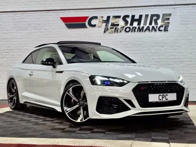 Used Audi RS5 Comfort 444 HP (326 kW) 2020 White Coupe
