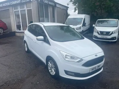 Used Ford C-MAX Zetec 120 HP (88 kW) 2016 White MPV