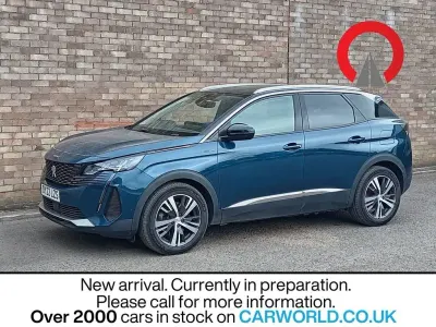 Used Peugeot 3008 Allure Premium 225 HP (165 kW) 2022 Blue SUV