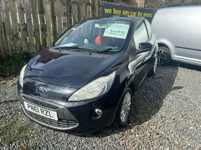 Used Ford Ka Zetec 69 HP (50 kW) 2011 Black Hatchback