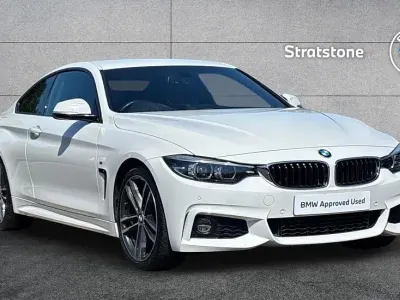 Used BMW 420 M Sport 181 HP (133 kW) 2018 White Coupe